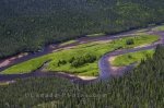 Photo: Aerial River Picture Southern Labrador Canada