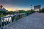 Photo: Assiniboine River Historic Rail Bridge The Forks Winnipeg