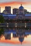 Photo: Bonsecours Basin Reflections Montreal Quebec