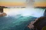 A major tourist attraction of the Canadian Province of Ontario are the famous Niagara Falls, also known as Horseshoe Falls. This iconic Canadian waterfall along with the American Falls attracts in excess of 27 million visitors annually.
