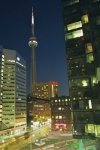 Photo: CN Tower Night Lights Toronto