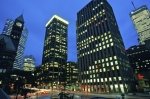 Photo: Downtown Toronto Night Buildings