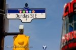 Photo: Dundas Street sign Toronto