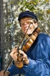 Photo: Fiddler Musician Old Quebec Canada