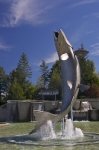 Photo: Fish Monument Campbellton New Brunswick