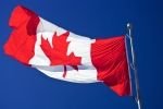 Photo: Flag Of Canada Halifax Harbour Nova Scotia