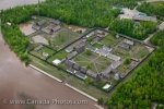Photo: Aerial Fort William Historical Park Thunder Bay