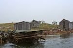 Photo: Indian Cove Fishing Stages Southern Labrador