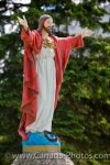 Photo: Jesus Statue St Boniface Cathedral Cemetery Winnipeg Manitoba