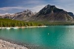 Photo: Lake Minnewanka Scenery Canadian Rocky Mountains Banff
