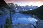 Photo: Lake Moraine Pristine Lake Banff