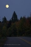 Photo: Moon Glow La Mauricie National Park Quebec