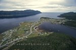Photo: Newfoundland Town Aerial Gros Morne National Park