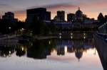 Photo: Night Scenery Downtown Montreal