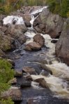 Photo: Sand River Waterfall Scenery Lake Superior Provincial Park
