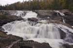 Photo: Sand River Waterfall Lake Superior Provincial Park