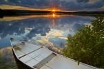 Photo: St Marys River Sunset Reflections Sherbrooke Nova Scotia