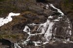 Photo: Waterfall Aerial Mealy Mountains Labrador