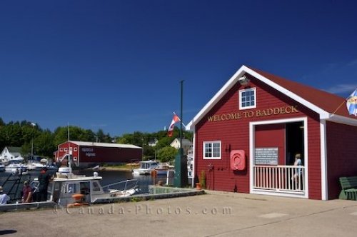 Photo: Baddeck Town Marina Cape Breton Nova Scotia