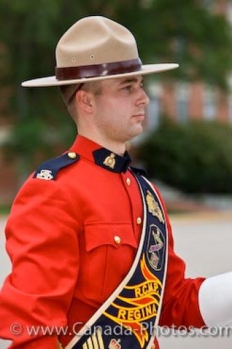 Photo: Band Leader Sergeant RCMP Academy Regina Saskatchewan