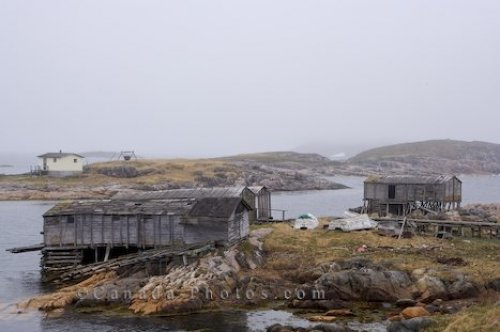 Photo: Battle Harbour Fishing Stages Southern Labrador
