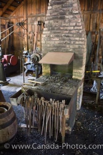 Photo: Blacksmith Shop Mennonite Heritage Village Steinbach Manitoba
