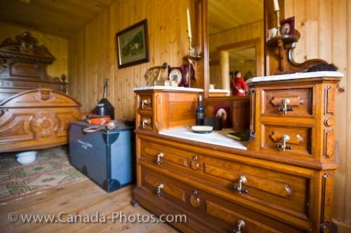 Photo: Commissioners Sleeping Quarters Fort Walsh National Historic Site