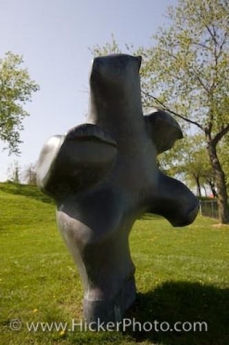 Photo: Dancing Bear Sculpture Assumption Park Windsor Ontario