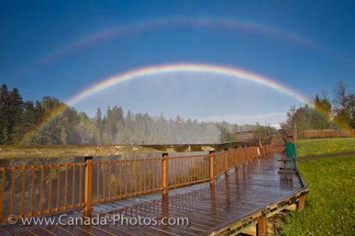 Photo: Double Rainbow At Kakabeka Falls