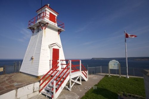 Photo: Fort Amherst Lighthouse St Johns Harbour Avalon Peninsula Newfoundland