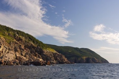 Photo: Gulf Of St Lawrence Coastline Cape Breton Nova Scotia