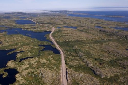 Photo: Highway 510 Aerial Picture Cartwright Marys Harbour Labrador