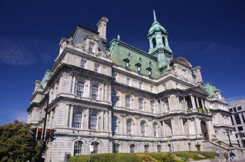 Photo: Historic Architecture City Hall Montreal Quebec