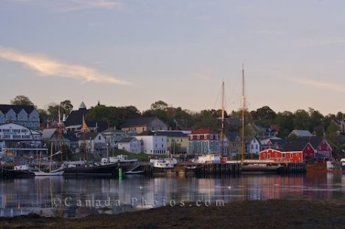 Photo: Historic Lunenburg Harbour Nova Scotia