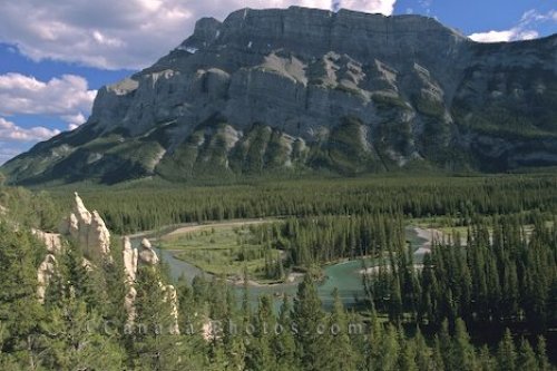 Photo: Hoodoos Landscape Banff National Park