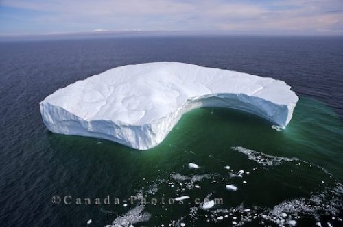 Photo: Ice Breaking Aerial Newfoundland Labrador