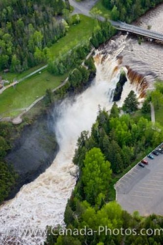 Photo: Kakabeka Falls Aerial Picture Thunder Bay Ontario
