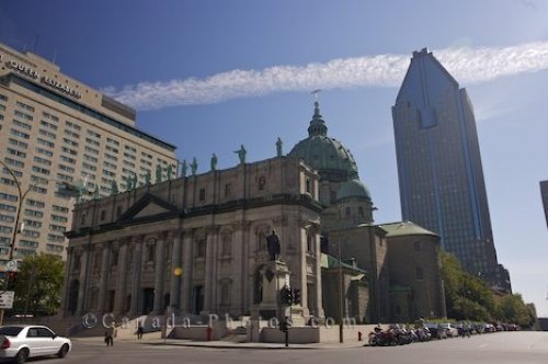 Photo: Mary Queen Of The World Cathedral Montreal City Quebec