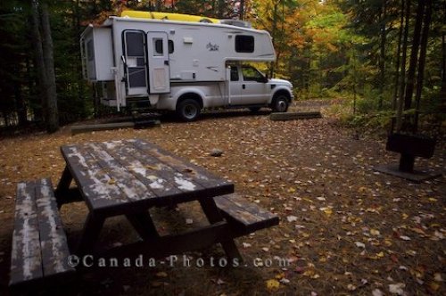 Photo: Mistagance Campground Mauricie Quebec Canada