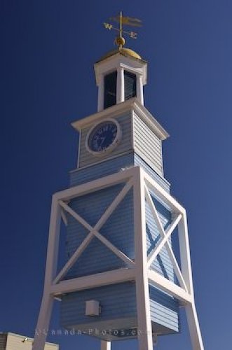Photo: Naval Clock Halifax Harbour Nova Scotia