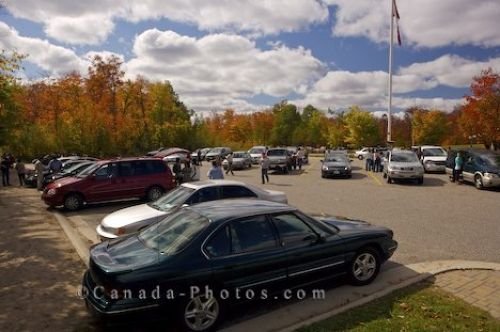 Photo: Parking Lot Algonquin Provincial Park Ontario