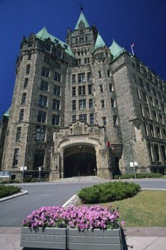 Photo: Parliament Building Entrance Ottawa Ontario