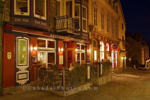 Photo: Quartier Petite Champlain Restaurant Quebec City