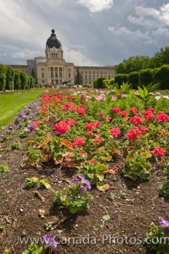 Photo: Queen Elizabeth II Gardens Regina Saskatchewan