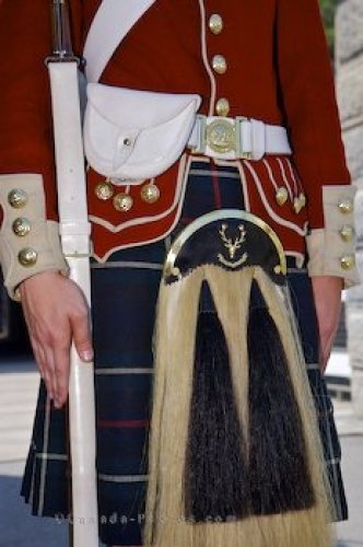 Photo: Photo Scottish Uniform Halifax Citadel Nova Scotia