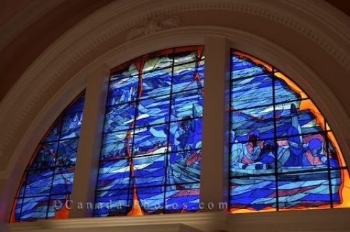 Photo: Stained Glass Window Historic Site Nova Scotia