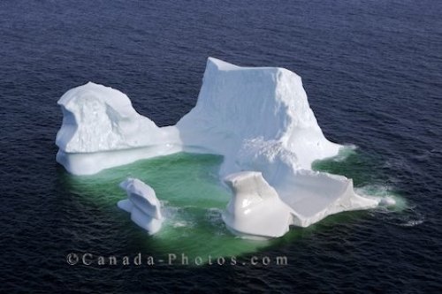 Photo: Strait Of Belle Isle Iceberg Southern Labrador Canada