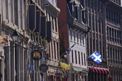 Photo: Street Signs Old Montreal Quebec