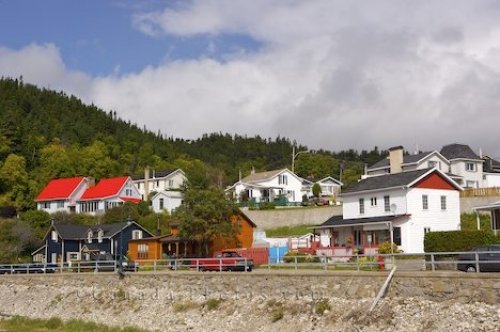 Photo: Tadoussac Town St Lawrence Gulf Quebec