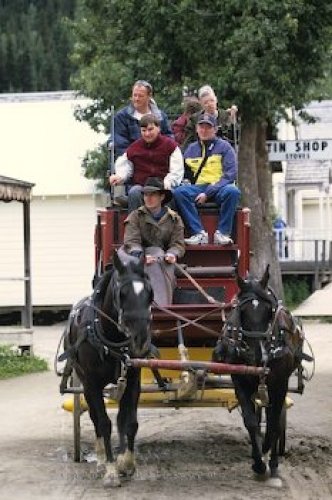 Photo: Wagon Ride Barkerville